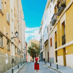 Mango Red Jumpsuit